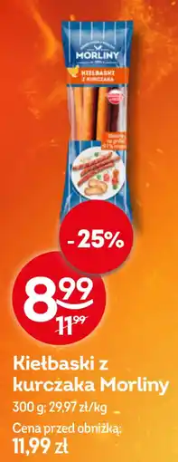 Żabka Morliny Kiełbaski z kurczaka oferta