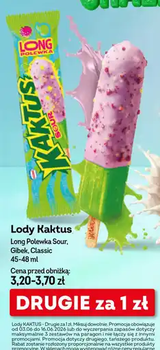 Żabka Nestlé Lody Kaktus oferta