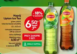 Żabka Lipton Ice Tea Napój oferta