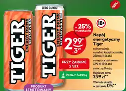 Żabka Tiger Napój energetyczny oferta