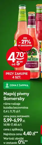 Żabka Somersby Napój piwny oferta