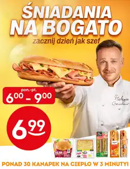 Żabka Kanapki na ciepło oferta