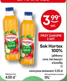 Żabka Hortex Sok 100% oferta