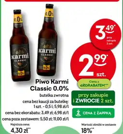 Żabka Karmi Piwo Classic 0.0% oferta
