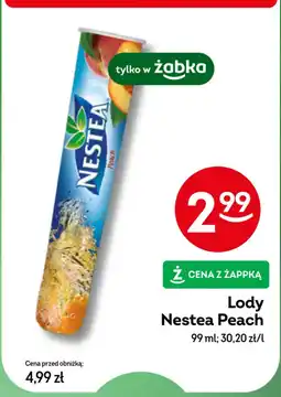Żabka Nestea Lody Peach oferta