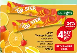 Żabka Algida Lody Twister Super oferta