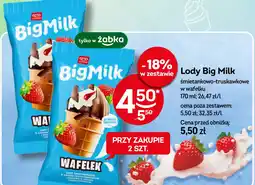 Żabka Algida Lody Big Milk oferta