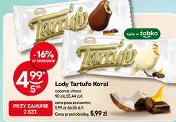 Żabka Koral Lody Tartufo oferta