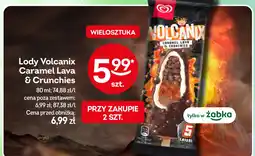 Żabka Algida Lody Volcanix Caramel Lava & Crunchies oferta