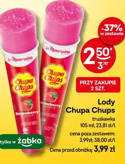 Żabka Chupa Chups Lody truskawka oferta
