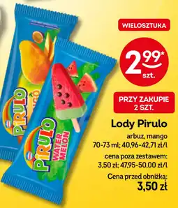 Żabka Pirulo Lody oferta