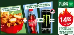Żabka Chrupbox + Napój Coca-Cola, Fanta, Sprite lub Monster Energy oferta