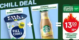 Żabka Kubek z lodem + Starbucks Frappuccino oferta