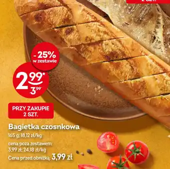 Żabka Bagietka czosnkowa oferta
