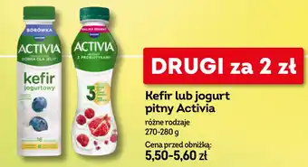 Danone Activia Kefir lub jogurt pitny