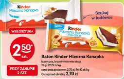 Żabka Kinder Mleczna Kanapka oferta