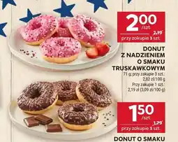 Stokrotka Donut z nadzieniem o smaku truskawkowym oferta
