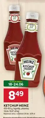 Stokrotka Ketchup łagodny Heinz oferta
