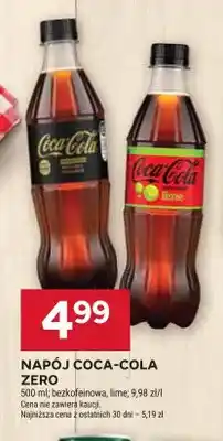 Stokrotka Napój Coca-Cola Zero bezkofeinowa oferta