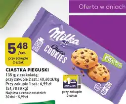 Stokrotka Ciastka Pieguski Milka z czekoladą oferta