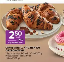 Stokrotka Croissant z nadzieniem orzechowym oferta
