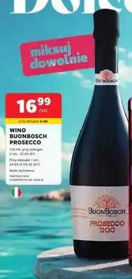 Wino Buonbosch Prosecco białe wytrawne