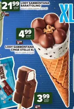 Stokrotka Lody rożek Sammontana Cinque Stelle XL oferta