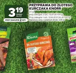 Stokrotka Przyprawa do złotego kurczaka Knorr oferta