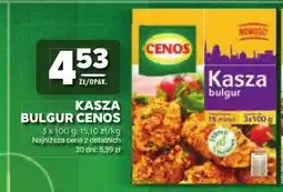 Stokrotka Kasza bulgur Cenos 3-pak oferta