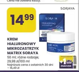 Stokrotka Krem hialuronowy mikrozastrzyk matrix Soraya 50+ oferta