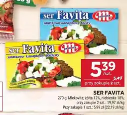 Stokrotka Ser Favita sałatkowo-kanapkowy tłusty 18% oferta