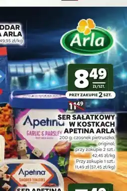 Stokrotka Ser sałatkowy w kostkach Apetina Arla original oferta