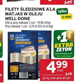 Stokrotka Filety śledziowe a'la Matjas w oleju Well Done oferta