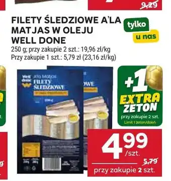 Stokrotka Filety śledziowe a'la Matjas w oleju Well Done oferta