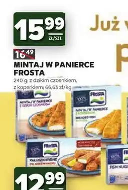 Stokrotka Mintaj w panierce z dzikim czosnkiem Frosta oferta
