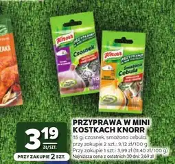 Stokrotka Przyprawa w mini kostkach czosnek Knorr oferta