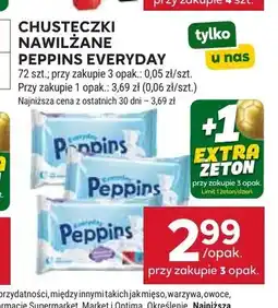 Stokrotka Chusteczki nawilżane Peppins Everyday oferta