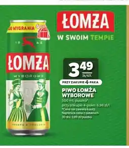 Stokrotka Piwo Łomża Wyborowe 4-pak oferta
