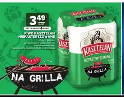 Stokrotka Piwo Kasztelan Niepasteryzowane 4-pak oferta