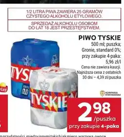 Stokrotka Piwo Tyskie Gronie oferta