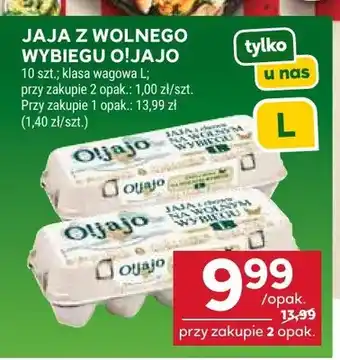Jaja z wolnego wybiegu O!Jajo