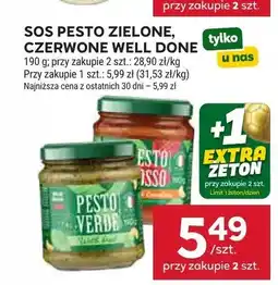 Stokrotka Sos pesto zielone Well Done oferta