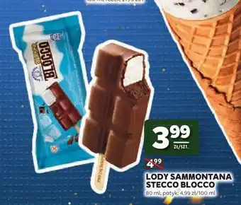 Stokrotka Lody na patyku Sammontana Stecco Blocco oferta