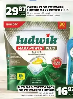 Stokrotka Kapsułki do zmywarki Ludwik Maxx Power Plus All in 1 oferta