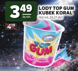 Stokrotka Lody Top Gum kubek Koral oferta