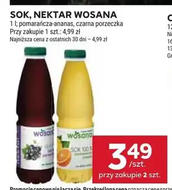 Sok Wosana pomarańcza-ananas