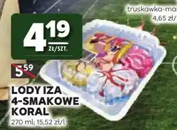 Stokrotka Lody Iza 4-smakowe Koral oferta