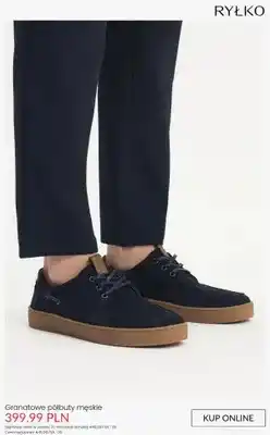 Ryłko Półbuty męskie Ryłko granatowe oferta