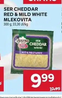 Stokrotka Ser Cheddar Red & Mild White Mlekovita oferta