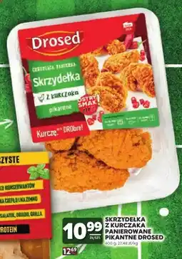 Stokrotka Skrzydełka z kurczaka panierowane pikantne Drosed oferta